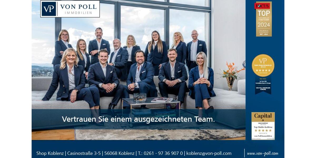 Erdgeschoßwohnung Koblenz Bisholder - 2.5 Zimmer, 104 m&sup2;, 1.090&euro; | Angebot:26705545