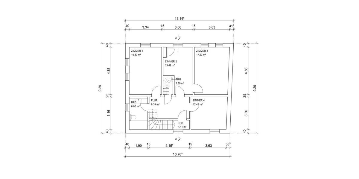 Etagenwohnung Koblenz Bisholder - 3 Zimmer, 80 m&sup2;, 1.150&euro; | Angebot:25638085