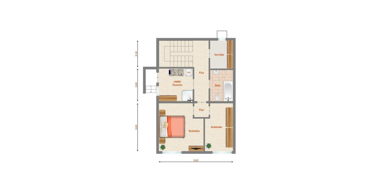 Doppelhaushälfte Neuwied / Feldkirchen Feldkirchen - 3 Zimmer, 100 m&sup2;, 185.000&euro; | Angebot:25731093