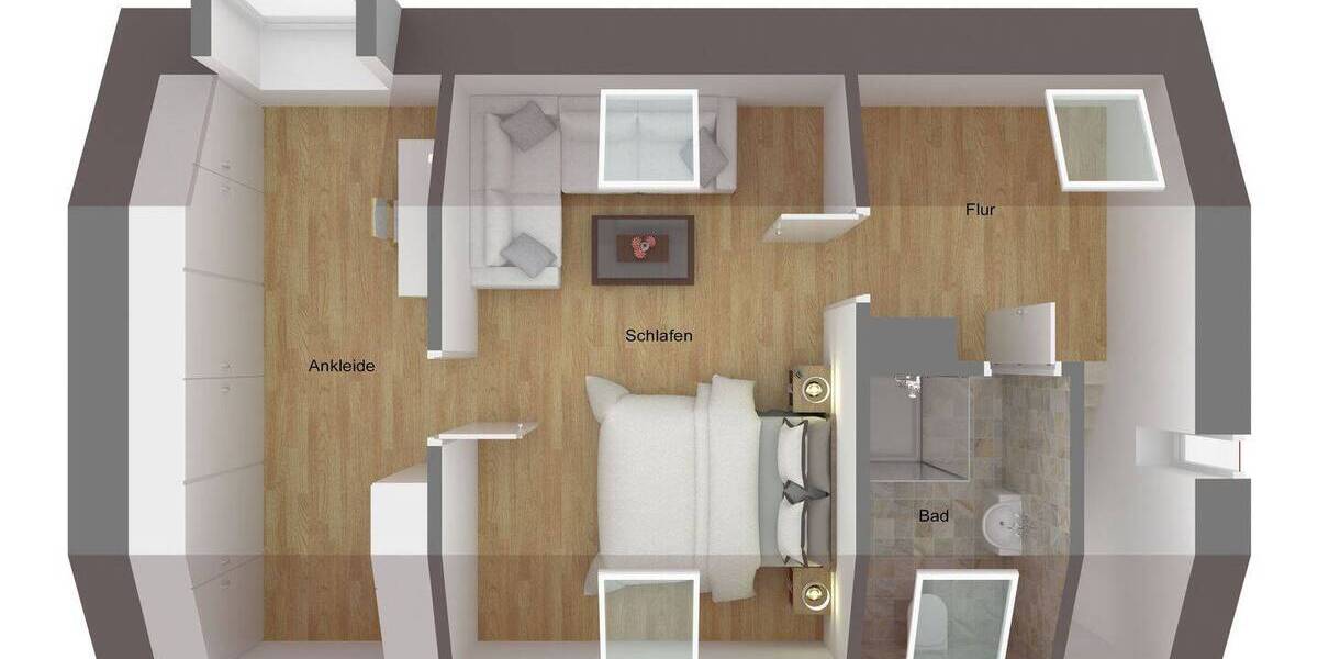 Mehrfamilienhaus, Wohnhaus Andernach Kell - 4 Zimmer, 93 m&sup2;, 209.000&euro; | Angebot:26220035