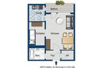 Etagenwohnung Koblenz Bisholder - 1.5 Zimmer, 42 m&sup2;, 403&euro; | Angebot:26274456