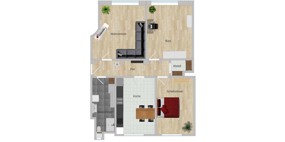 Provisionsfreie 3-Zimmer-Wohnung in der Mitte von Koblenz 3 zimmer