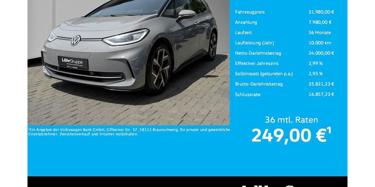 VW ID.3 19.220 km 31.980 &euro; Koblenz 56076