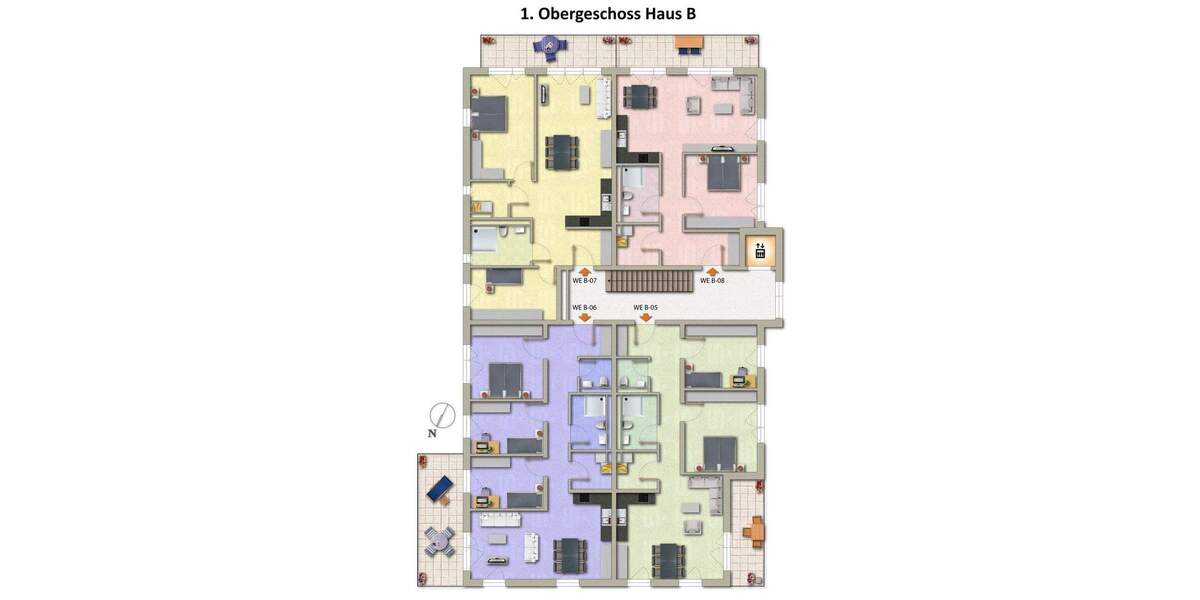 Etagenwohnung Treis-Karden Treis - 2 Zimmer, 77 m&sup2;, 305.414&euro; | Angebot:25800807