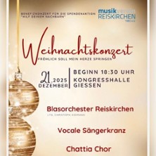 Weihnachtskonzert 2025 | Chor- und instrumentalisten Konzert 23.12.2025 Katholische Kirche Gackenbach