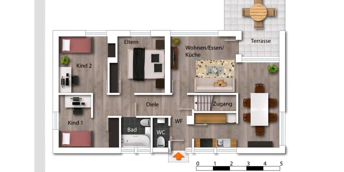 Bungalow Koblenz Bisholder - 4 Zimmer, 86 m&sup2;, 299.000&euro; | Angebot:25118173