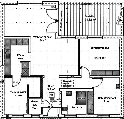 Bungalow Nastätten - 3 Zimmer, 98 m&sup2;, 445.000&euro; | Angebot:27005571