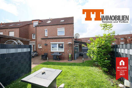 TT bietet an: Hübsches Reihenendhaus mit Carport und kleinem Garten in Wilhelmshaven-Maadetal zu vermieten!