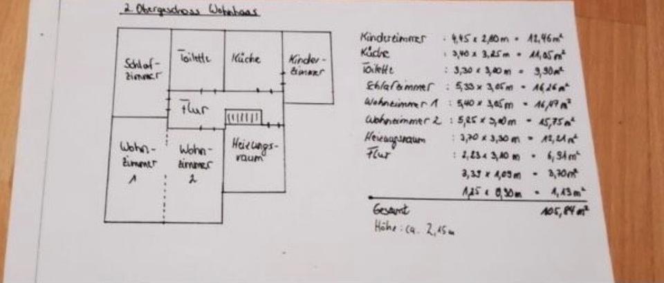Wohnung zu vermieten 8 zimmer
