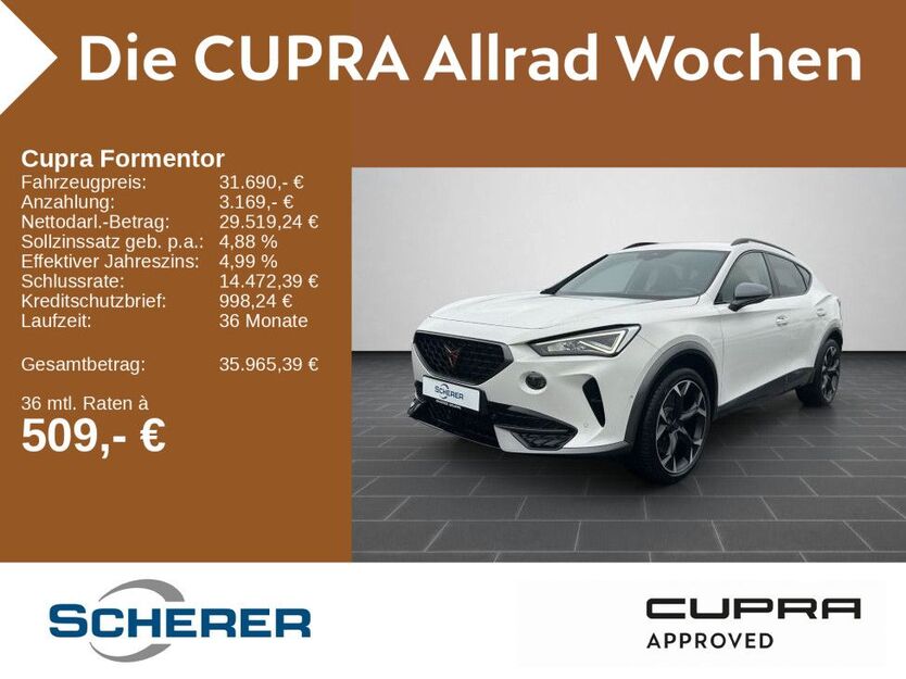 Cupra Formentor 9.363 km 31.690 € Mayen 56727