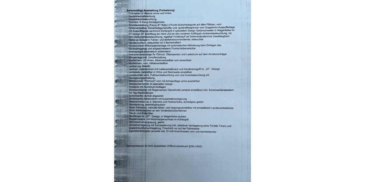 Ford Focus 147.800 km 11.500 € Mayen 56727