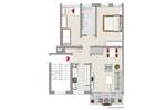 Etagenwohnung Koblenz Lützel - 3 Zimmer, 69 m&sup2;, 259.000&euro; | Angebot:26740613