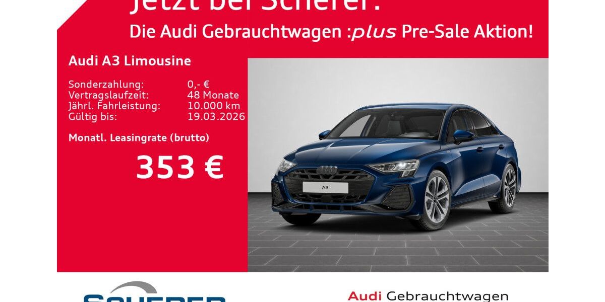 Audi A3 5.068 km 34.880 &euro; Mayen 56727