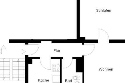 Wohnung Neuwied - 2 Zimmer, 54 m&sup2;, 371&euro; | Angebot:27416057