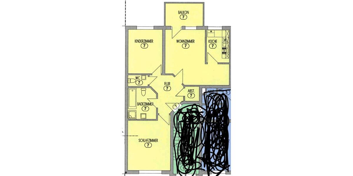 Gepflegte 3-Zimmer Wohnung im Erdgeschoss in Koblenz-Neuendorf 3 zimmer