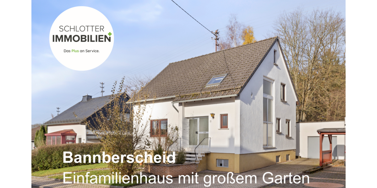 Solides Einfamilienhaus mit traumhaftem Grundstück 7 zimmer