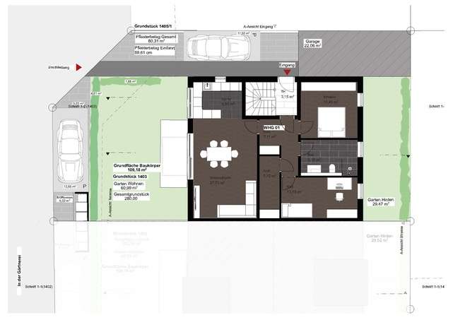 Etagenwohnung Neuwied Block - 3 Zimmer, 82 m&sup2;, 359.900&euro; | Angebot:19990394
