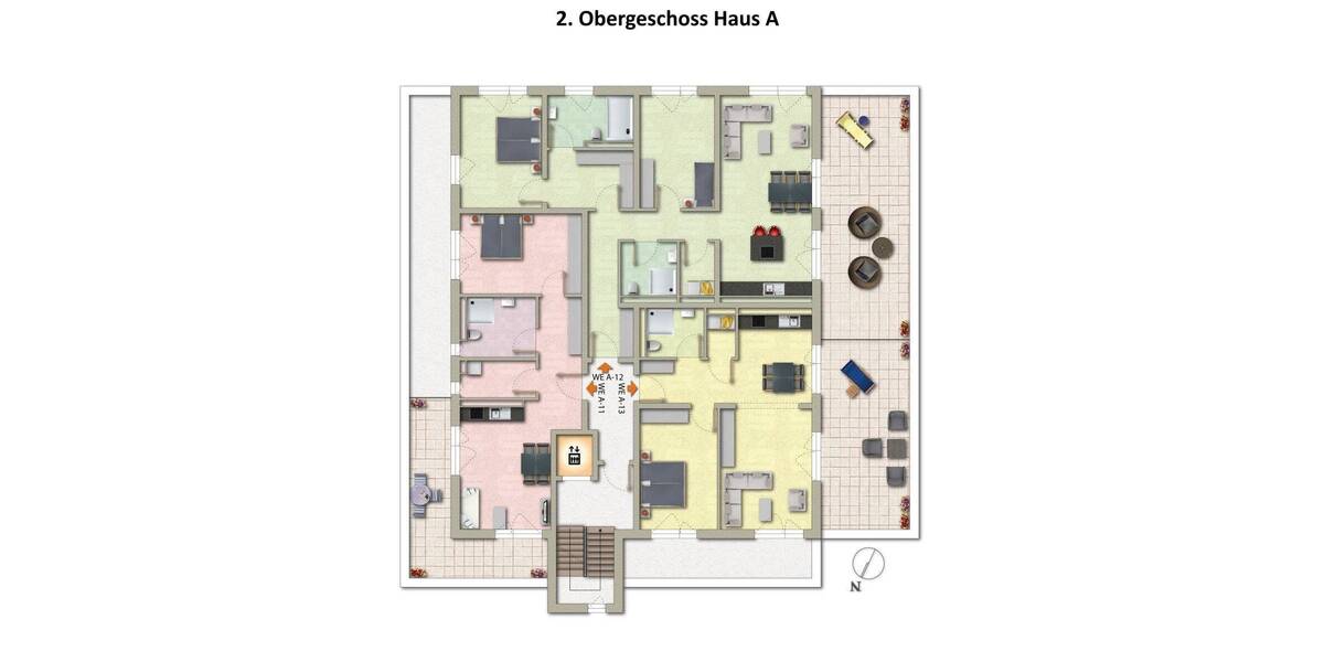Etagenwohnung Treis-Karden Treis - 2 Zimmer, 77 m&sup2;, 297.682&euro; | Angebot:25740994