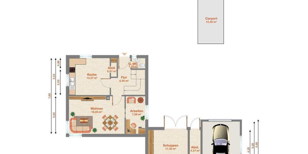 Einfamilienhaus Montabaur - 6 Zimmer, 120 m&sup2;, 169.000&euro; | Angebot:25668596