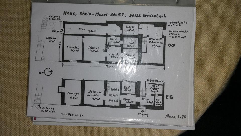 Einfamilienhaus Dieblich - 5 Zimmer, 120 m&sup2;, 119.000&euro; | Angebot:27287002