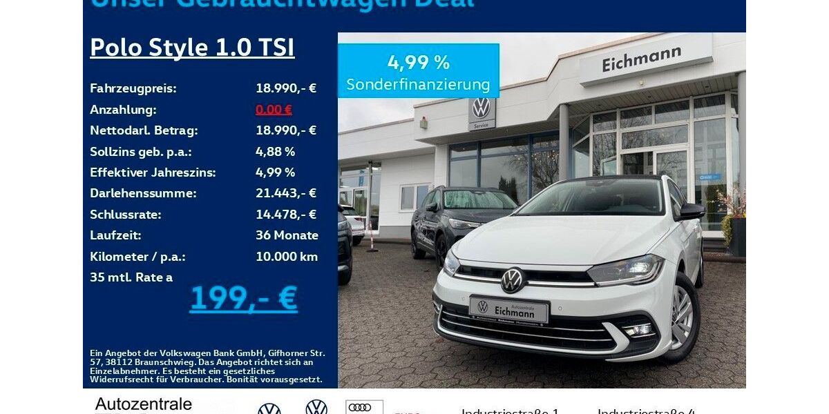 VW Polo 17.800 km 18.490 &euro; Heiligenroth 56412