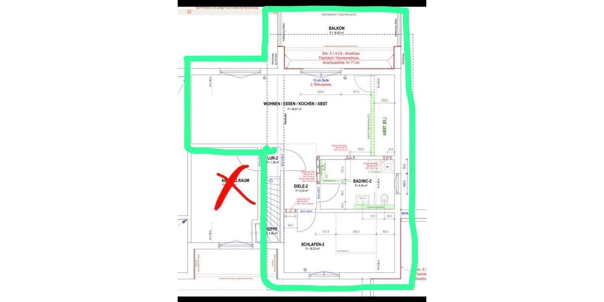 Dachgeschoßwohnung Großmaischeid - 1 Zimmer, 75 m&sup2;, 950&euro; | Angebot:26566083