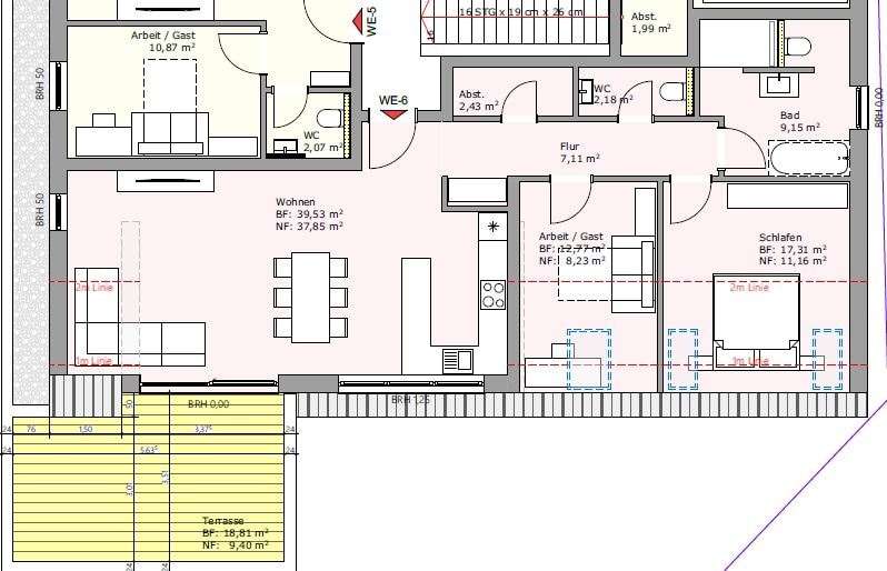 Etagenwohnung Nickenich - 3 Zimmer, 88 m&sup2;, 349.000&euro; | Angebot:25197509