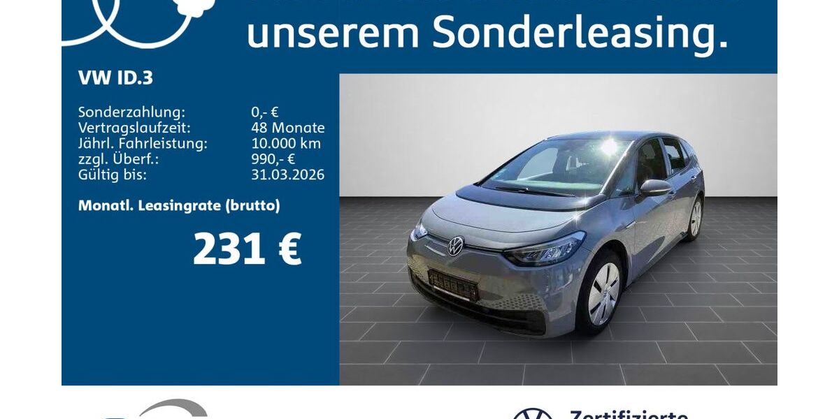 VW ID.3 37.150 km 18.880 &euro; Kruft 56642