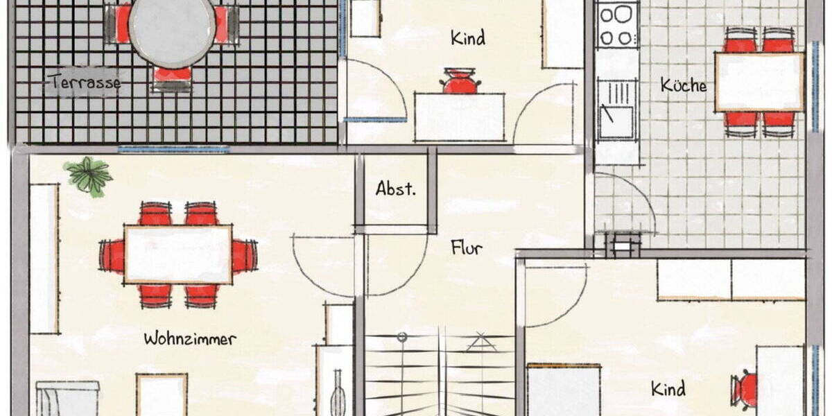 Einfamilienhaus Koblenz Rübenach - 6 Zimmer, 140 m&sup2;, 395.000&euro; | Angebot:26418081