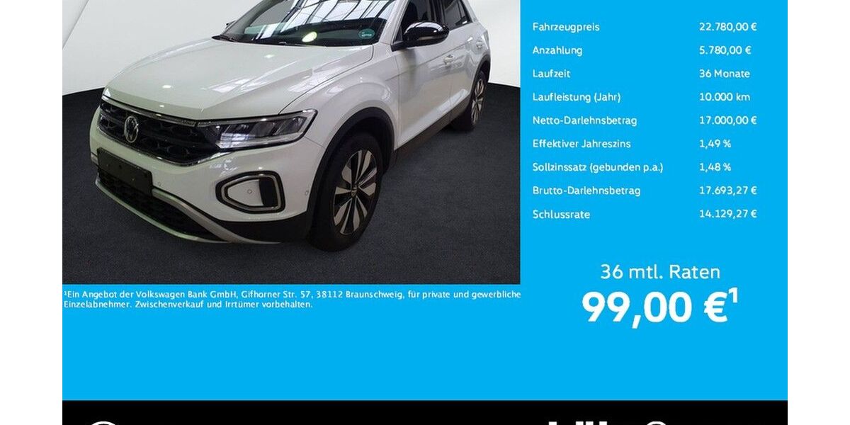 VW T-Roc 20.841 km 22.780 &euro; Neuwied 56564