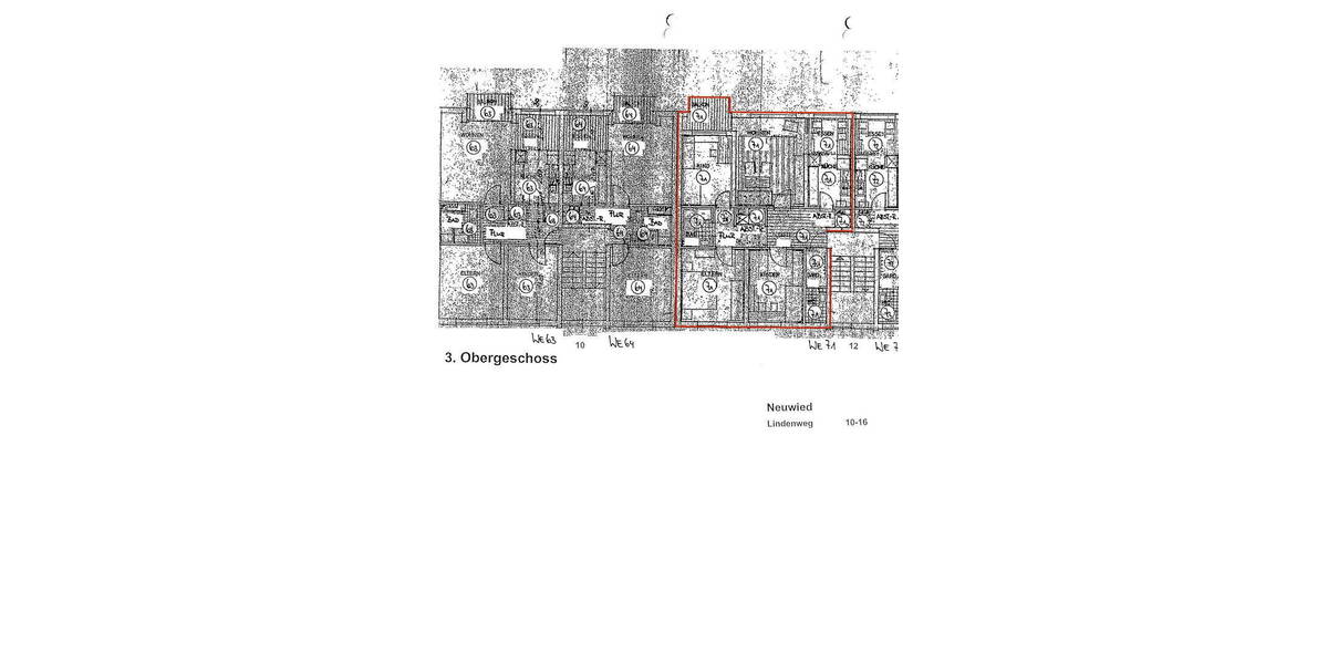 Etagenwohnung Neuwied - 4 Zimmer, 88 m&sup2;, 204.900&euro; | Angebot:25934073