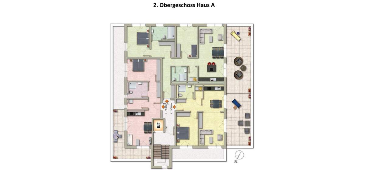 Etagenwohnung Treis-Karden Treis - 2 Zimmer, 77 m&sup2;, 305.414&euro; | Angebot:25800807
