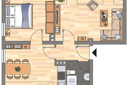 Wohnung zum Mieten in Montabaur 539 € 58.7 m²