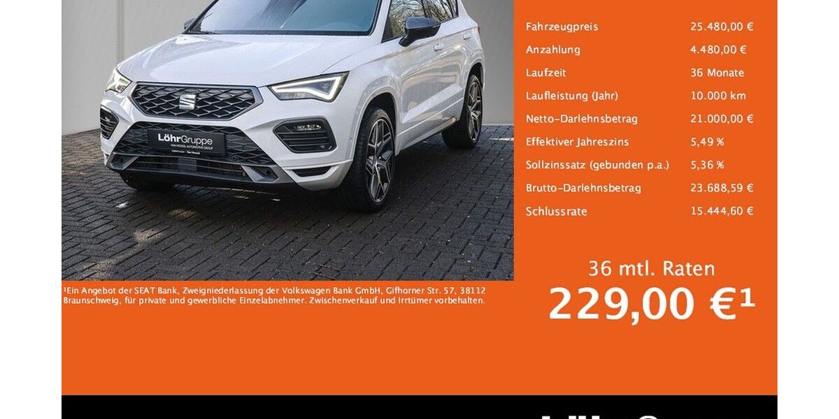 Seat Ateca 77.160 km 25.480 &euro; Koblenz 56076