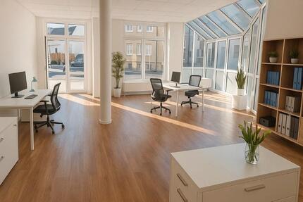 Ladenlokal mieten mit großer Fensterfront in top Lage zimmer