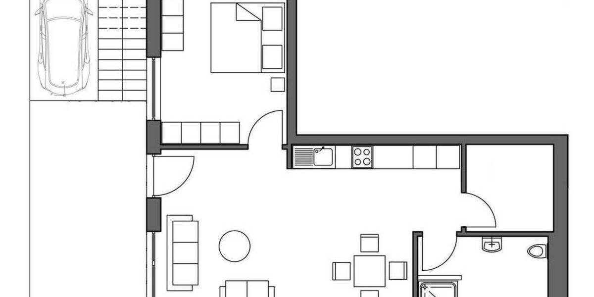 Hochmoderne Einliegerwohnung mit E-Parkplatz zur Miete in Diez 2 zimmer