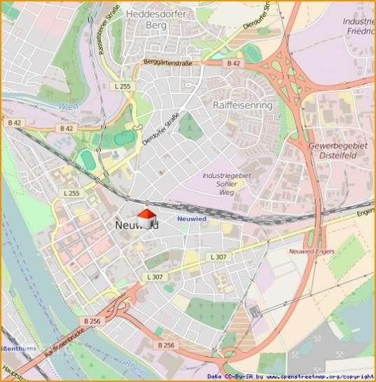 Dachgeschoßwohnung Neuwied - 3 Zimmer, 72 m&sup2;, 600&euro; | Angebot:25023676