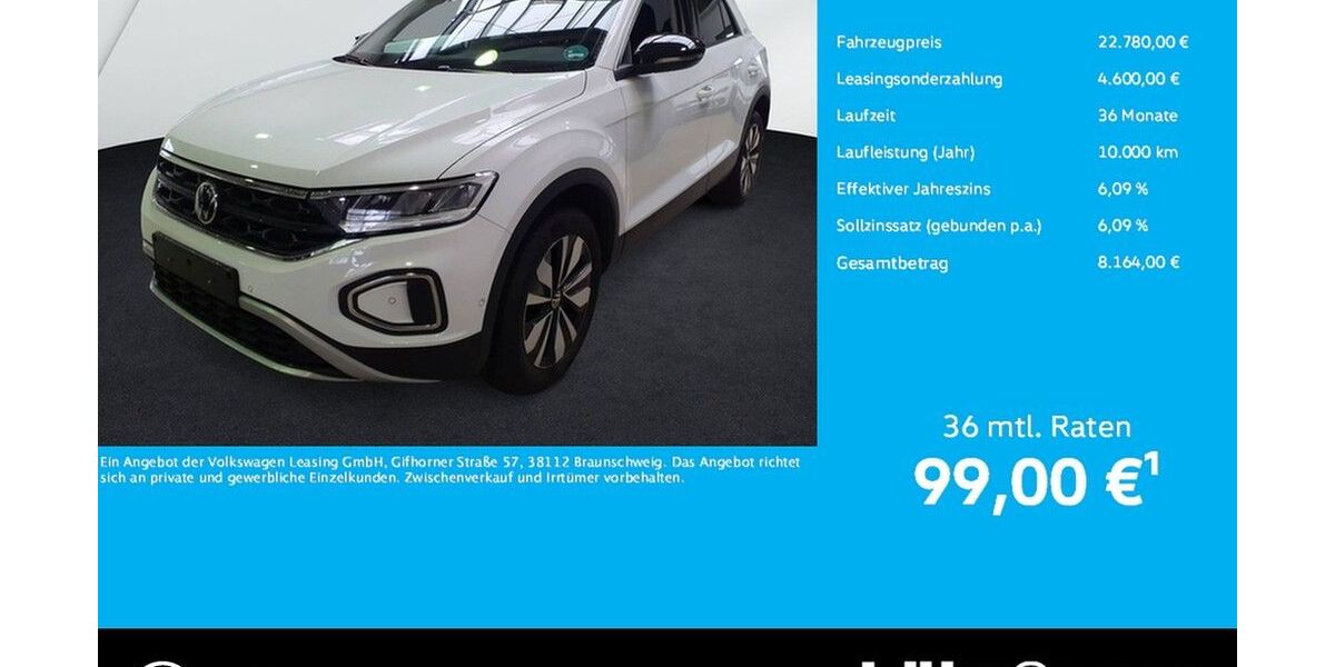 VW T-Roc 19.368 km 22.780 &euro; Neuwied 56564