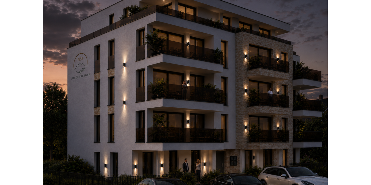 Etagenwohnung Koblenz Niederberg - 4 Zimmer, 77 m&sup2;, 385.000&euro; | Angebot:27317282