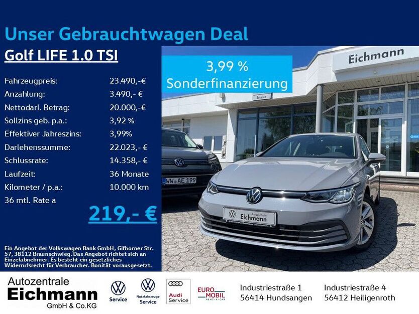 VW Golf 17.900 km 23.490 € Heiligenroth 56412