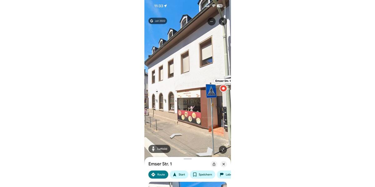 Erdgeschoßwohnung Lahnstein - 1 Zimmer, 20 m&sup2;, 350&euro; | Angebot:26620366