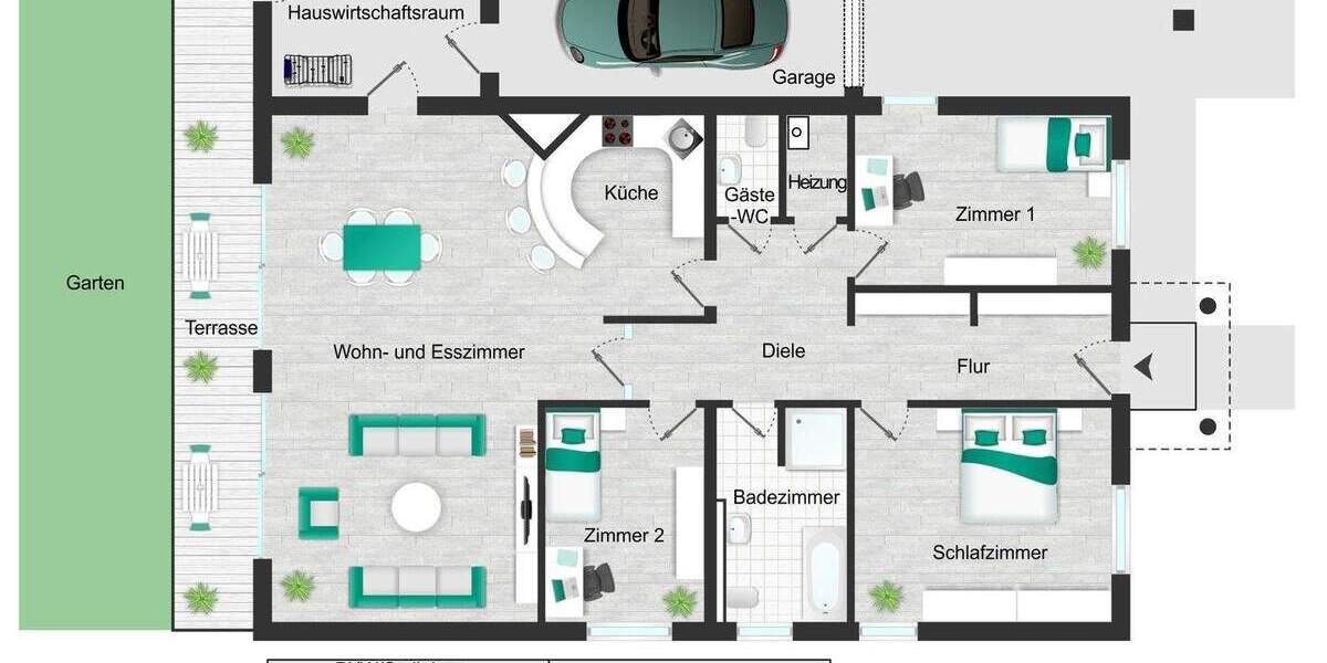 Bungalow Bad Breisig Niederbreisig - 4 Zimmer, 140 m&sup2;, 588.000&euro; | Angebot:25686409