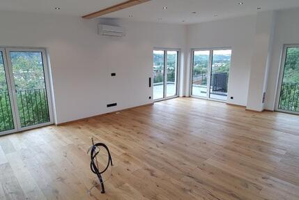 Luxus-Penthouse mit Schlossblick in Lahnstein: Klima - Wärmepumpe