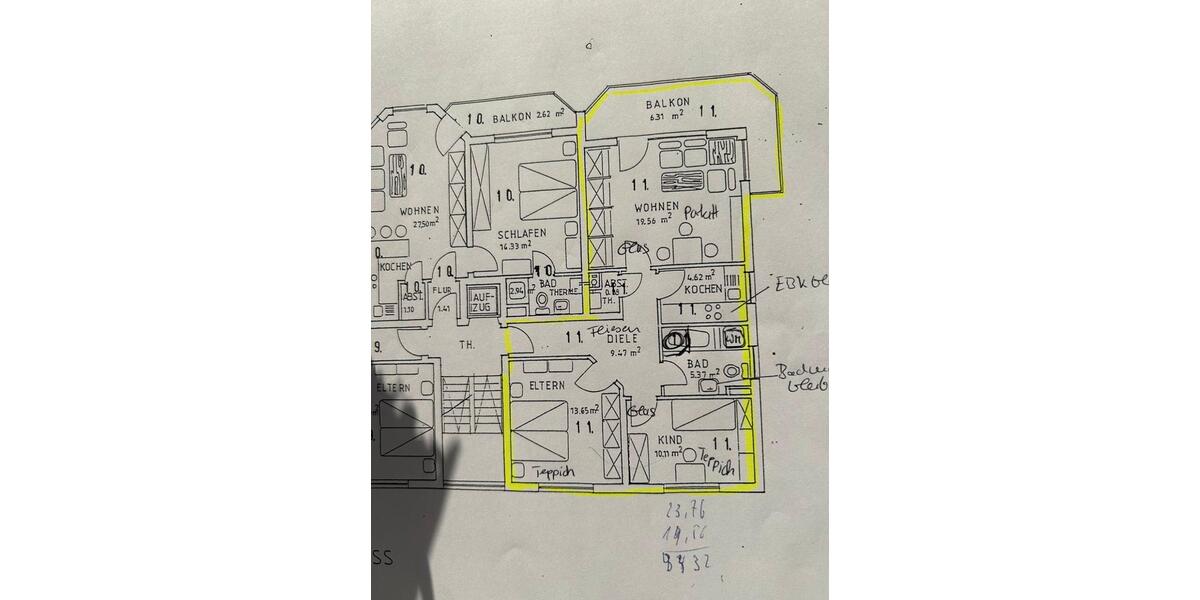 Etagenwohnung Koblenz Bisholder - 3 Zimmer, 70 m&sup2;, 345.000&euro; | Angebot:26930864
