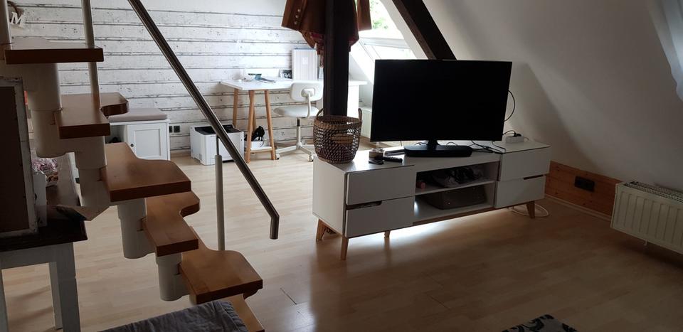 Gemütliche 2-Raum-Maisonette-Wohnung, ruhige, zentrale Lage DG 2 zimmer