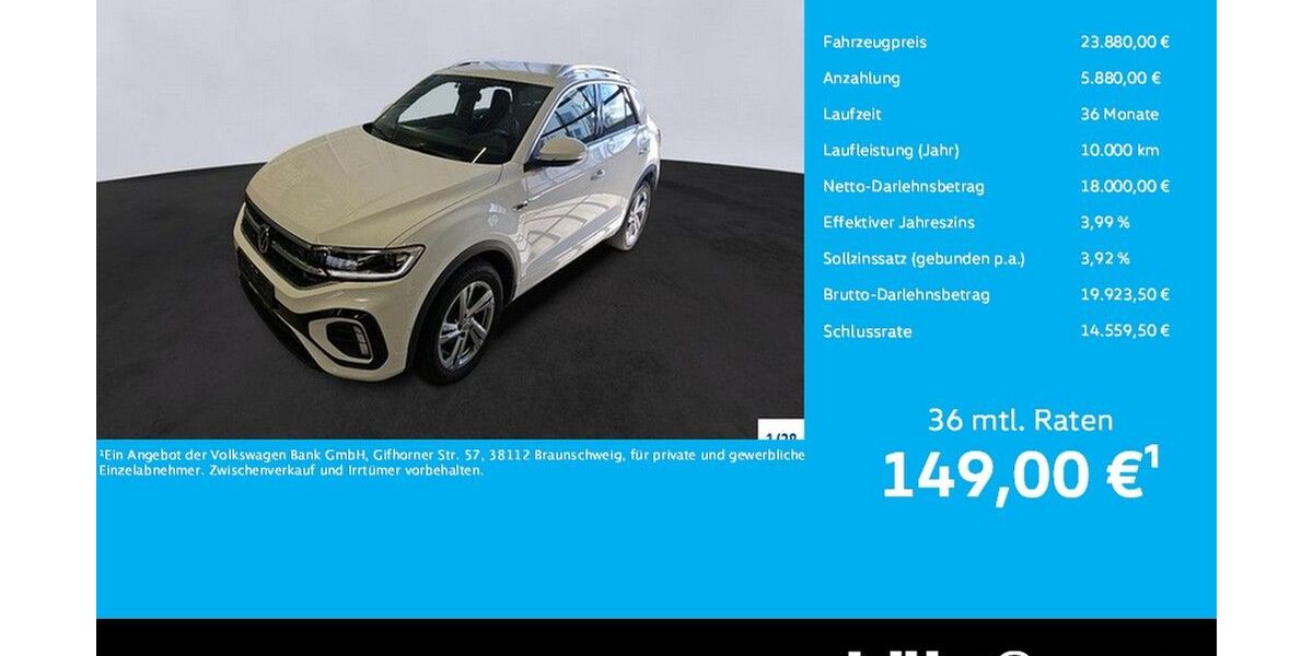 VW T-Roc 14.380 km 23.480 &euro; Koblenz 56076