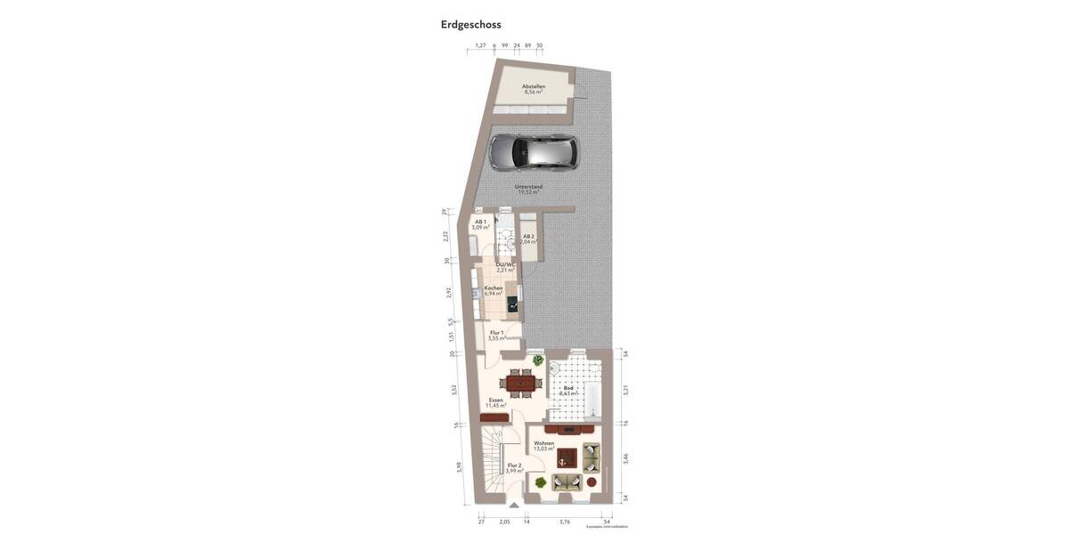Reihenendhaus Kottenheim - 6 Zimmer, 112 m&sup2;, 139.000&euro; | Angebot:26247295