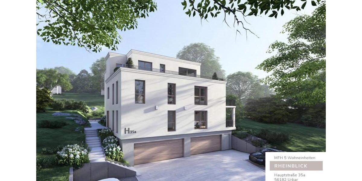 Erdgeschoßwohnung Urbar - 3 Zimmer, 88 m&sup2;, 426.885&euro; | Angebot:26375626
