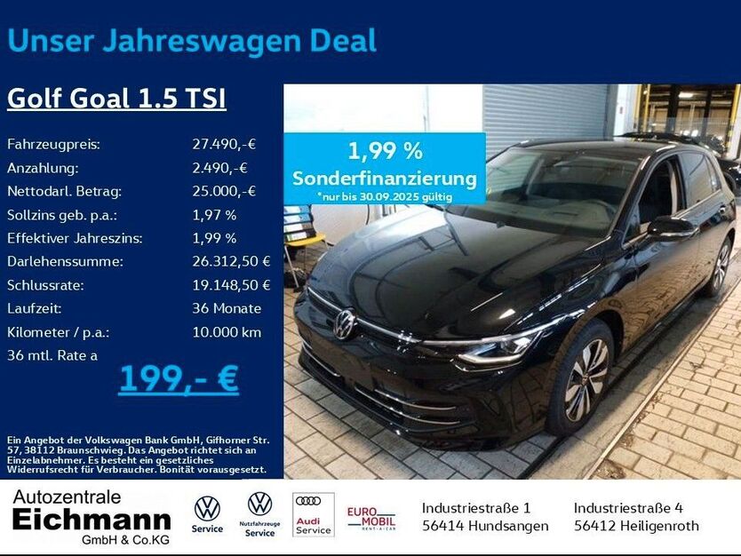 VW Golf 5.900 km 27.490 € Heiligenroth 56412