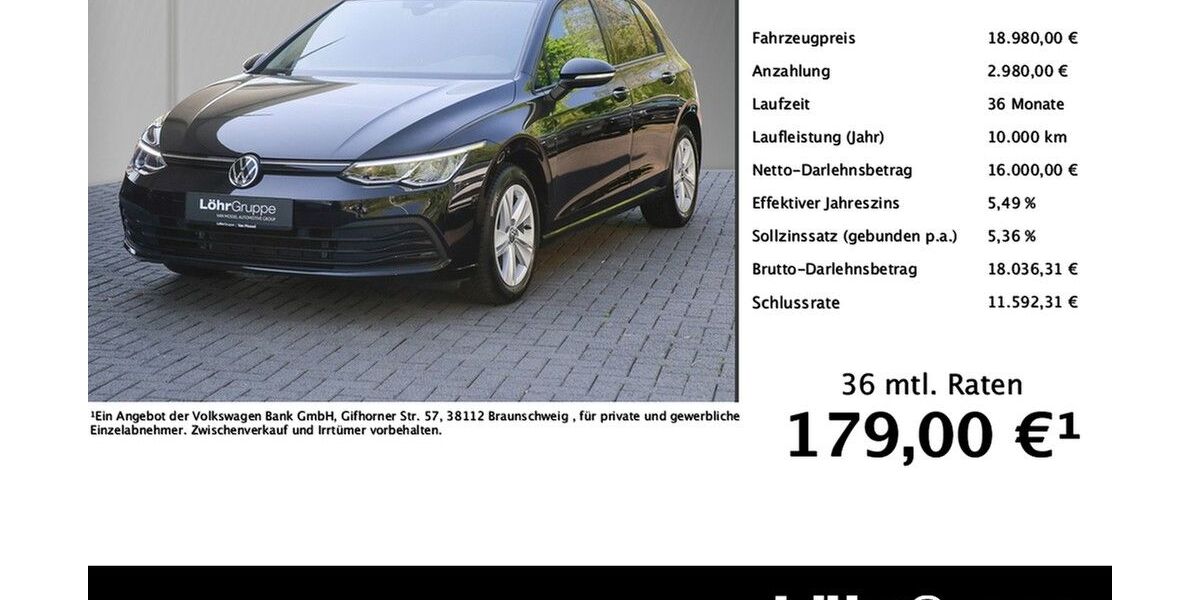 VW Golf 55.740 km 18.480 &euro; Koblenz 56076